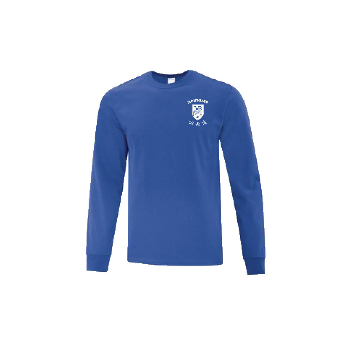 Sweat bleu marine avec logo du lycée – FCPE-Kastler